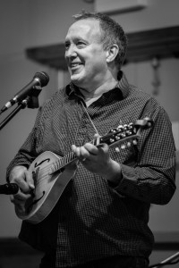 Paul Hannon playing mandolin